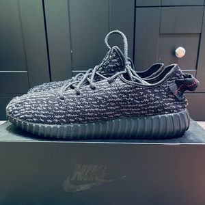 Adidas Yeezy Boost 350 Pirate Black 2015 Mens Size 10